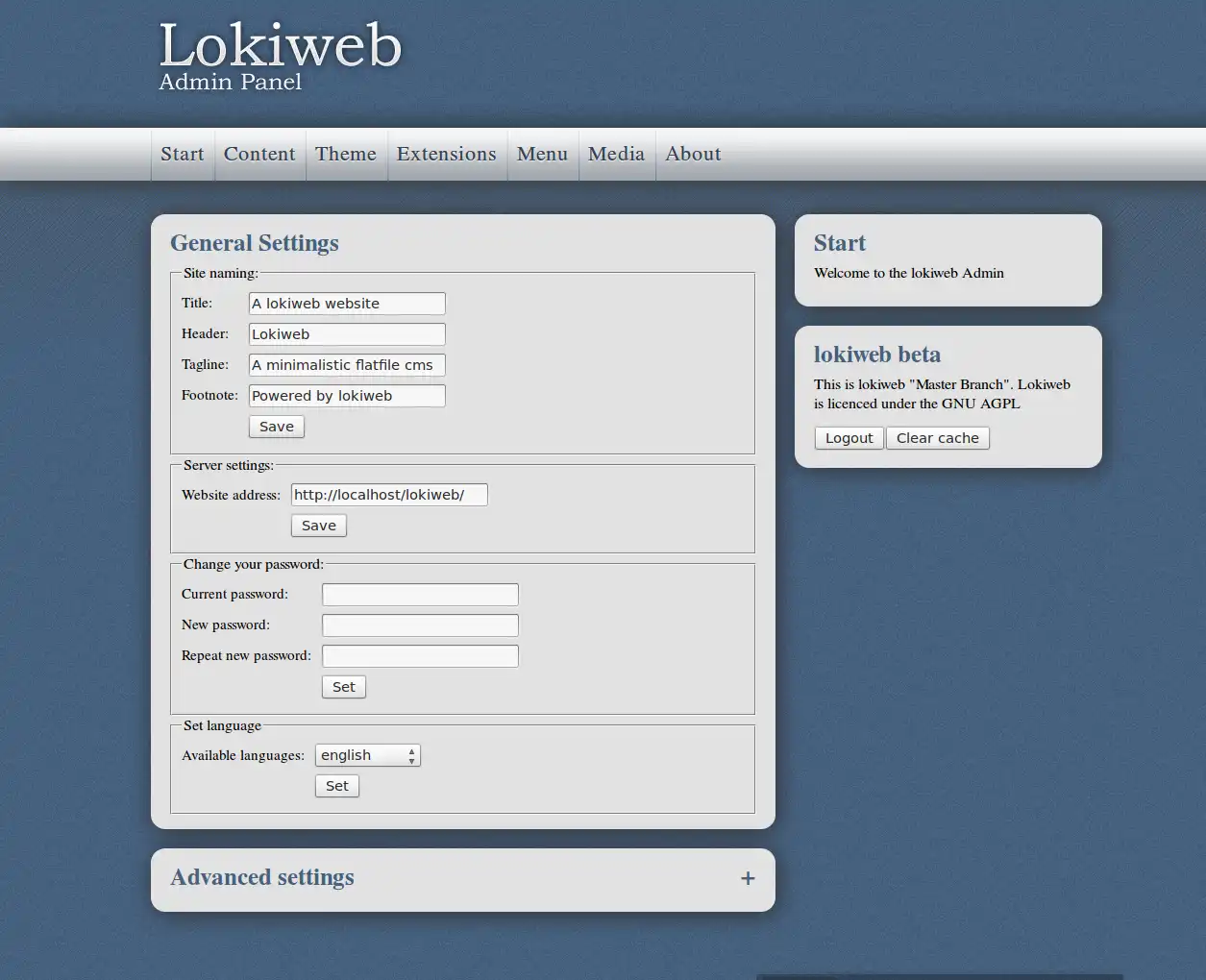 Laden Sie das Web-Tool oder die Web-App LokiWeb herunter