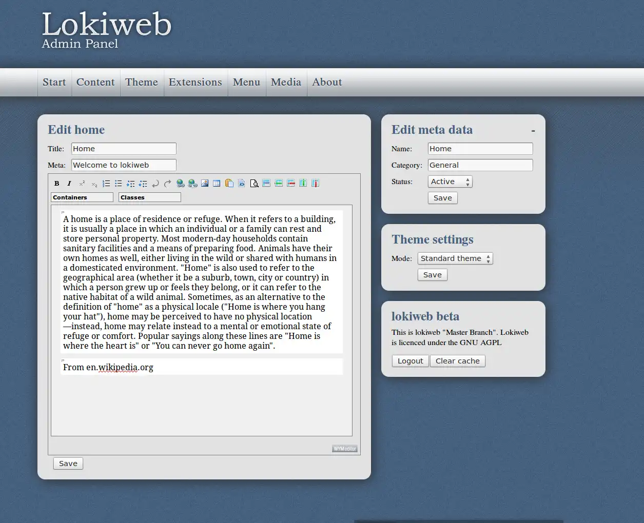 Mag-download ng web tool o web app na LokiWeb