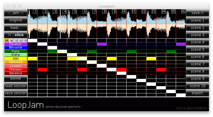 Télécharger l'outil Web ou l'application Web LoopJam