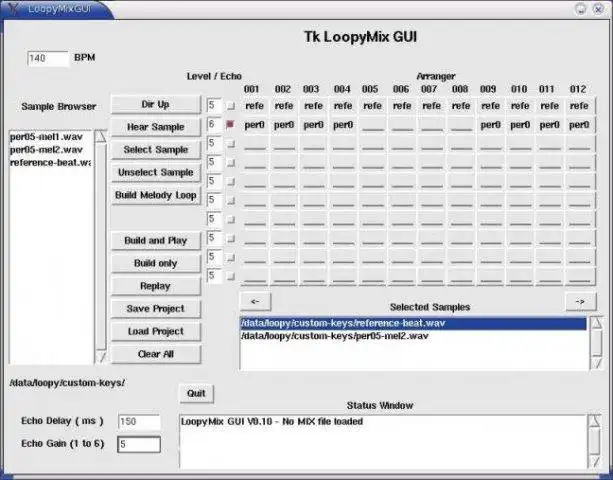 Download web tool or web app LoopyMix Suite