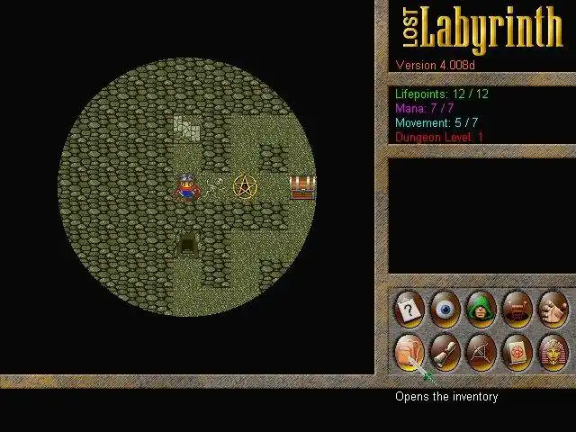 Загрузите веб-инструмент или веб-приложение Lost Labyrinth для работы в Windows онлайн через Linux онлайн