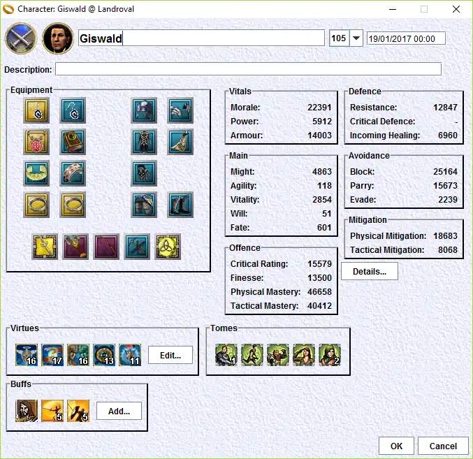 Download webtool of webapp LOTRO Companion