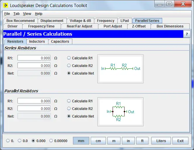 Télécharger l'outil Web ou l'application Web Kit de calculs de conception d'enceintes