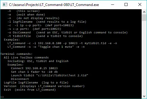 I-download ang web tool o web app na LT_Command