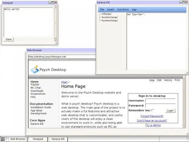Download web tool or web app Lucid Desktop - Web Desktop/WebOS
