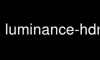 Run luminance-hdr-cli in OnWorks free hosting provider over Ubuntu Online, Fedora Online, Windows online emulator or MAC OS online emulator