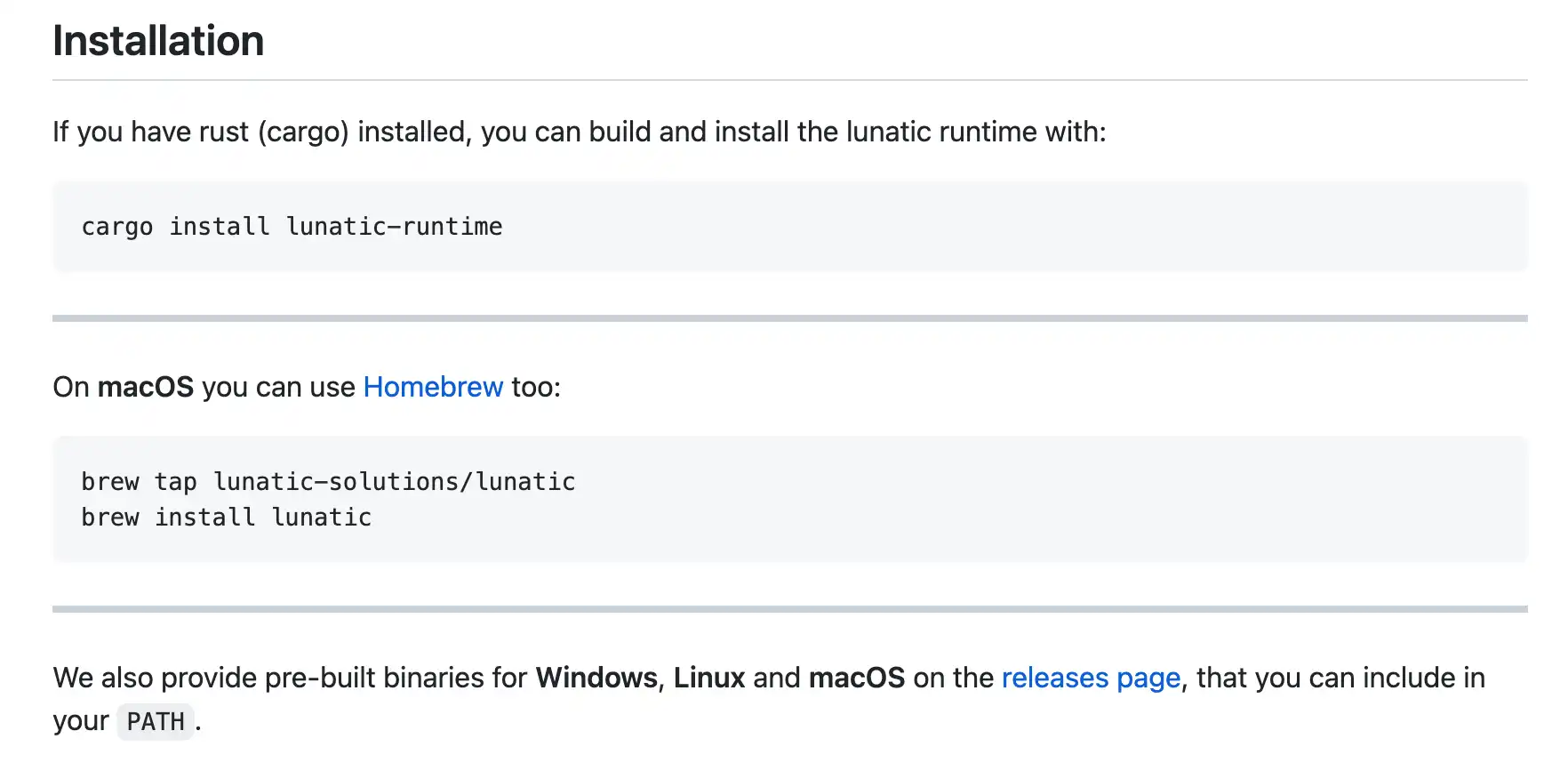 Download web tool or web app Lunatic