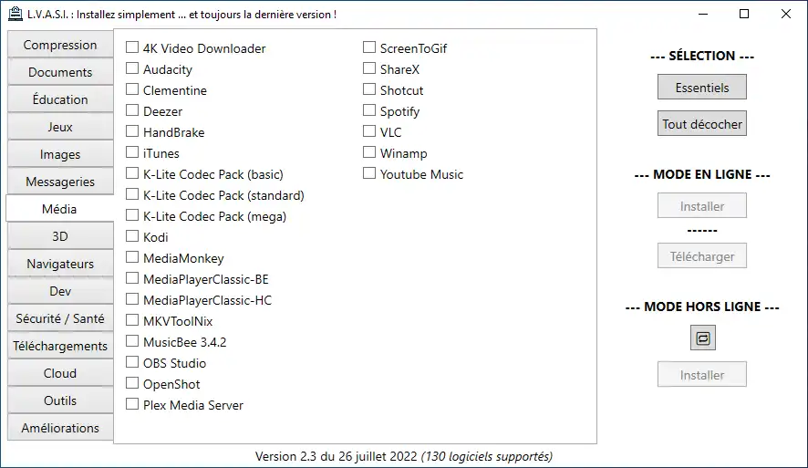 Descargar herramienta web o aplicación web LVASI