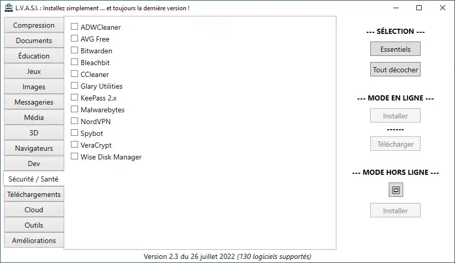 Web aracını veya web uygulamasını indirin LVASI