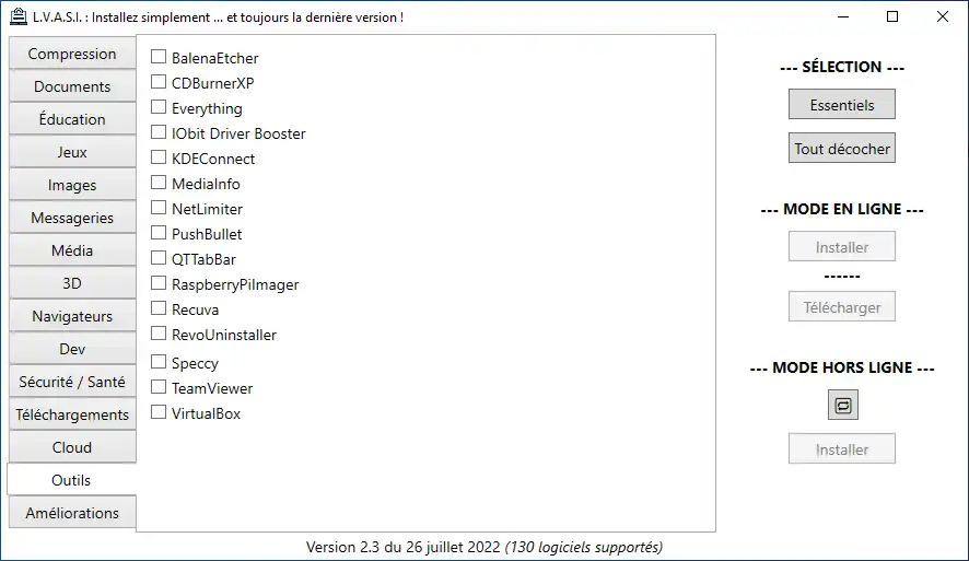 Download webtool of webapp LVASI