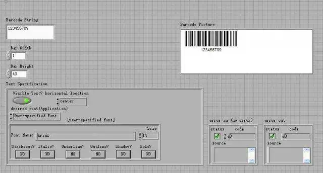 Unduh alat web atau aplikasi web LVBarcode