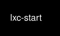 Execute lxc-start no provedor de hospedagem gratuita OnWorks no Ubuntu Online, Fedora Online, emulador online do Windows ou emulador online do MAC OS