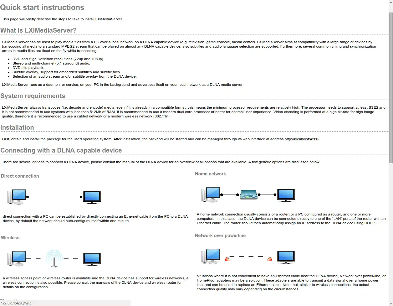 Download web tool or web app LXiMedia