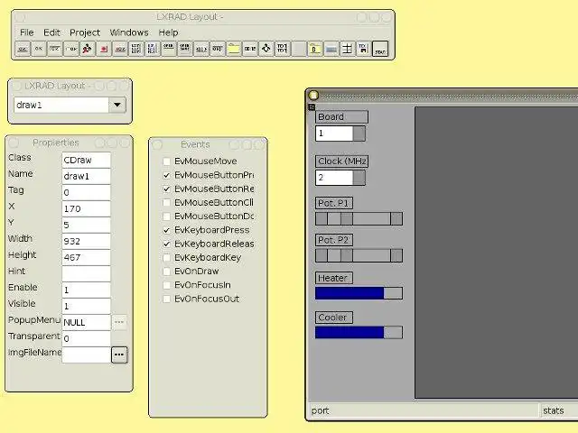 Web aracını veya web uygulamasını indirin LXRAD - Linux X11 Rad Tools