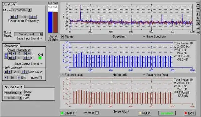 Scarica lo strumento Web o l'app Web lxsndtest per l'esecuzione in Linux online