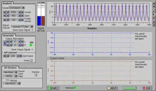 Scarica lo strumento Web o l'app Web lxsndtest per l'esecuzione in Linux online