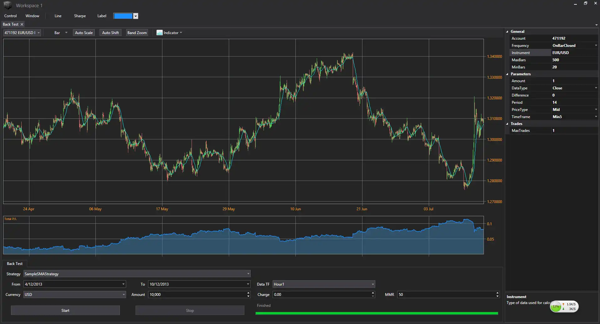 Download web tool or web app LXTrader