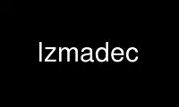Run lzmadec in OnWorks free hosting provider over Ubuntu Online, Fedora Online, Windows online emulator or MAC OS online emulator