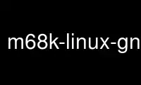 Uruchom m68k-linux-gnu-gcc-nm w darmowym dostawcy hostingu OnWorks przez Ubuntu Online, Fedora Online, emulator online Windows lub emulator online MAC OS