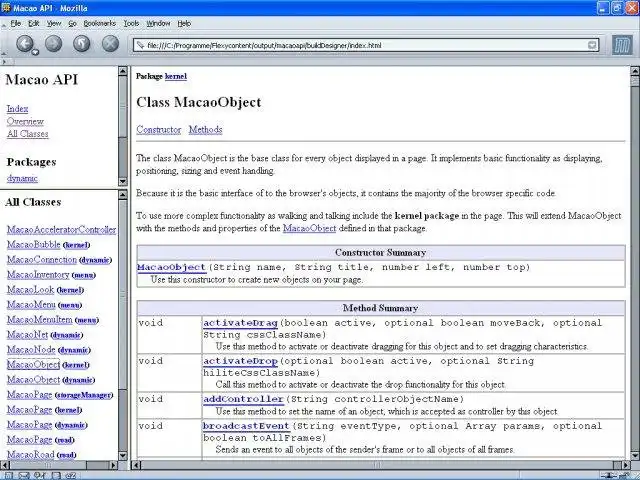دانلود ابزار وب یا برنامه وب Macao - The Web Animation Framework برای اجرای آنلاین در لینوکس
