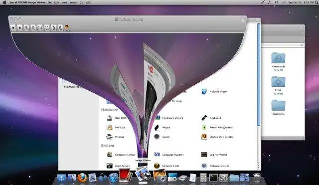 Web ツールまたは Web アプリ Macbuntu をダウンロード