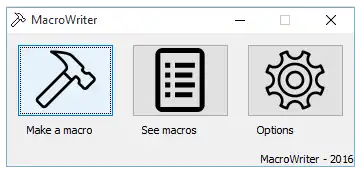 Download web tool or web app MacroWriter