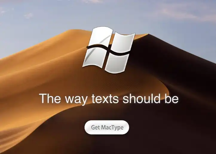 Download web tool or web app MacType