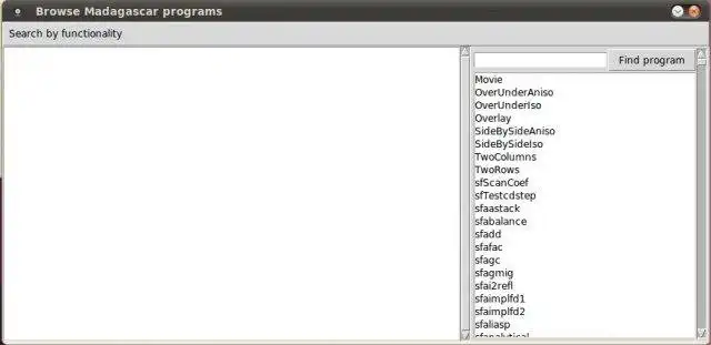 Download web tool or web app Madagascar to run in Linux online