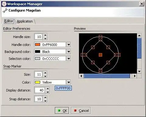 Download web tool or web app Magelan - Java 2D Graphics Editor