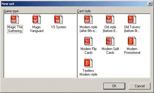 Windows'ta çevrimiçi Linux üzerinden çevrimiçi çalıştırmak için web aracını veya web uygulamasını Magic Set Editor'ü indirin