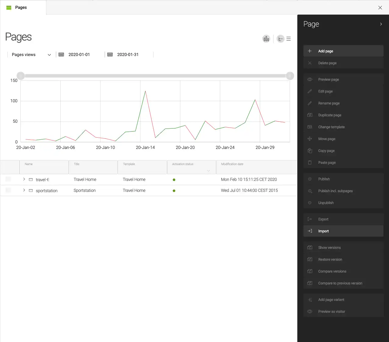 Télécharger l'outil Web ou l'application Web Magnolia CMS