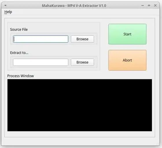 Download web tool or web app MahaKurawa MP4V-A Extractor