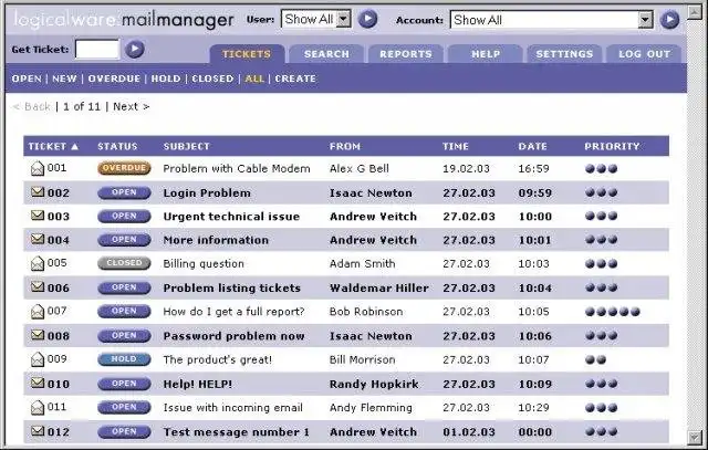 Download web tool or web app MailManager