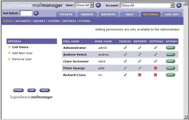 Scarica lo strumento web o l'app web MailManager