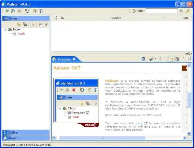 Загрузите веб-инструмент или веб-приложение Mailster