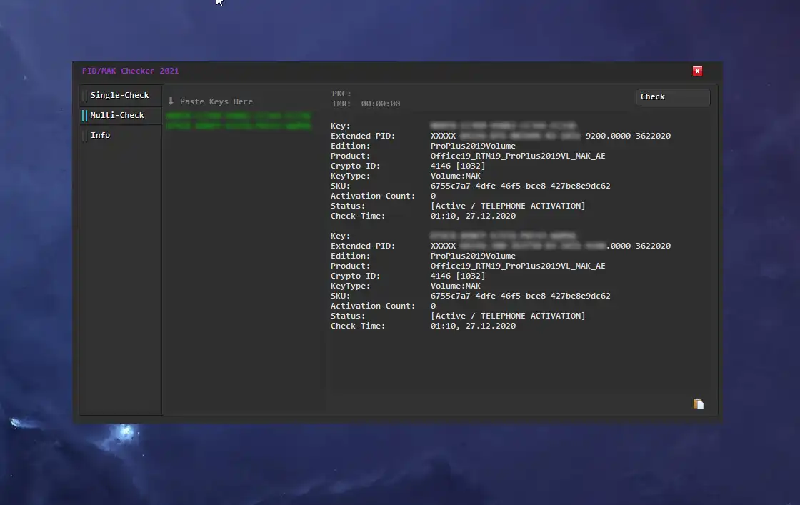 Download web tool or web app MAK-Checker