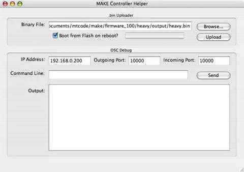Download web tool or web app Make Controller