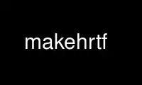 Run makehrtf in OnWorks free hosting provider over Ubuntu Online, Fedora Online, Windows online emulator or MAC OS online emulator