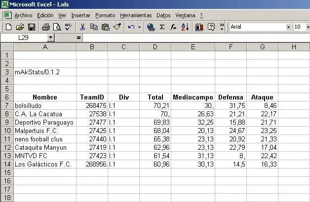 قم بتنزيل أداة الويب أو تطبيق الويب mAkStats