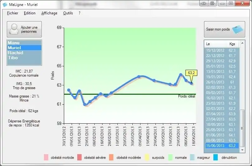 Download web tool or web app MaLigne