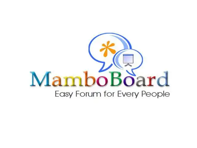 Download web tool or web app Mamboboard Forum Component