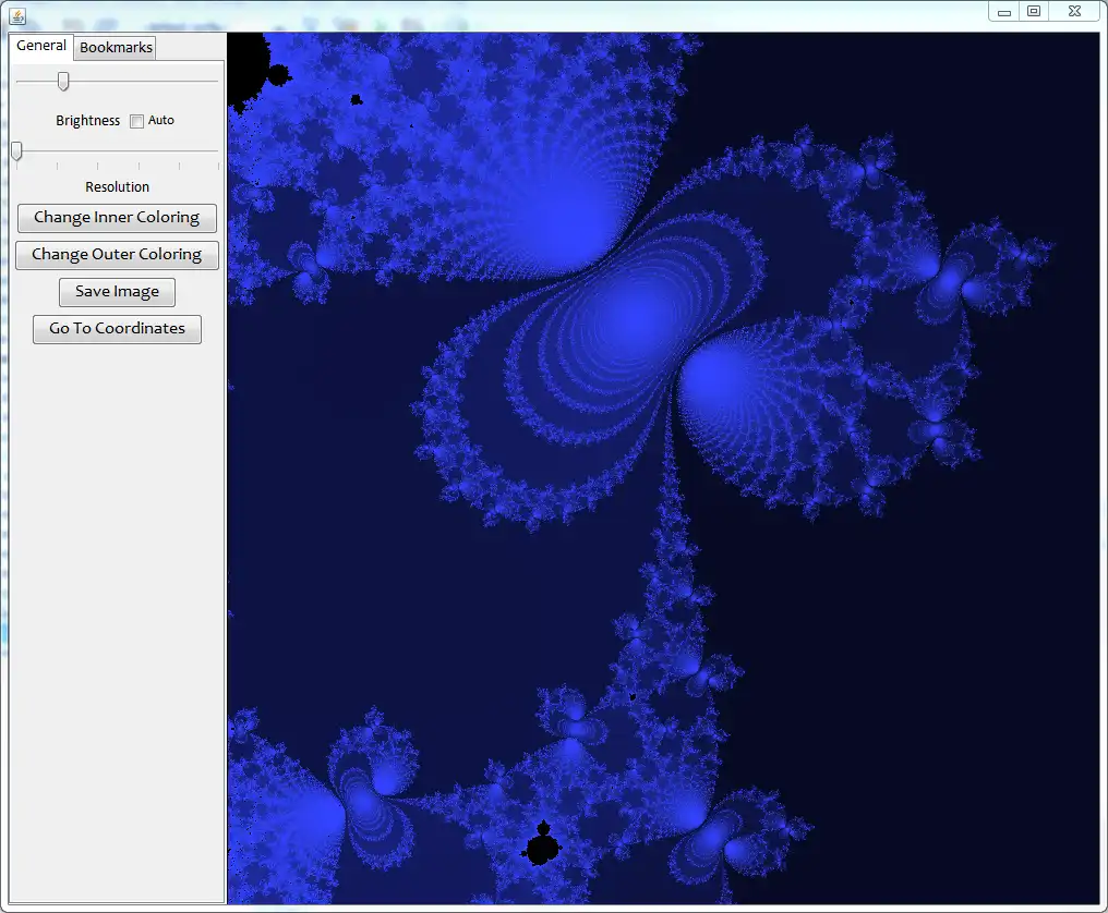 ดาวน์โหลดเครื่องมือเว็บหรือเว็บแอป Mandelbrot Viewer