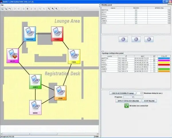 Download web tool or web app manetconfig