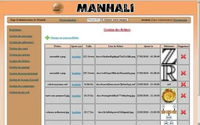 Download web tool or web app Manhali