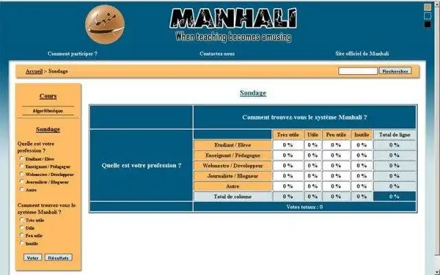 Download web tool or web app Manhali