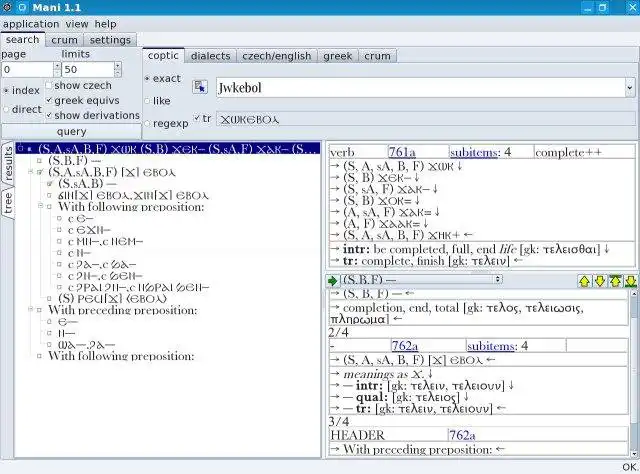 Muat turun alat web atau aplikasi web Mani untuk dijalankan di Linux dalam talian