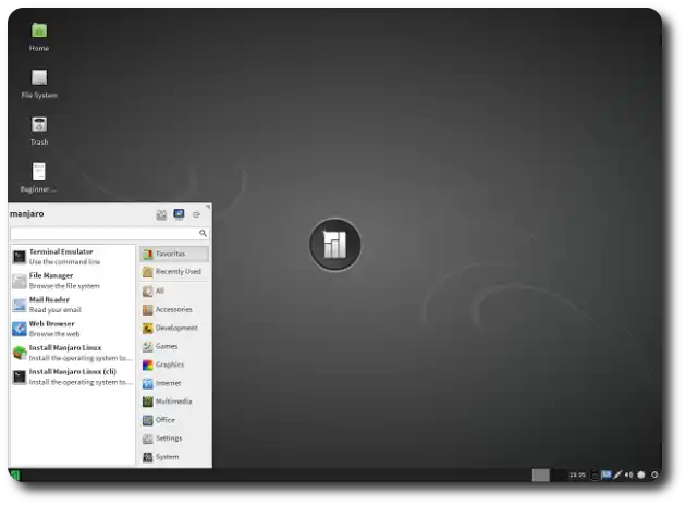 Scarica lo strumento web o l'app web Manjaro Development