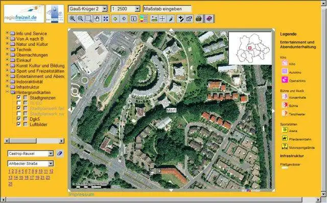 下载 Web 工具或 Web 应用程序 Mapbender 以通过 Linux 在线在 Windows 中在线运行