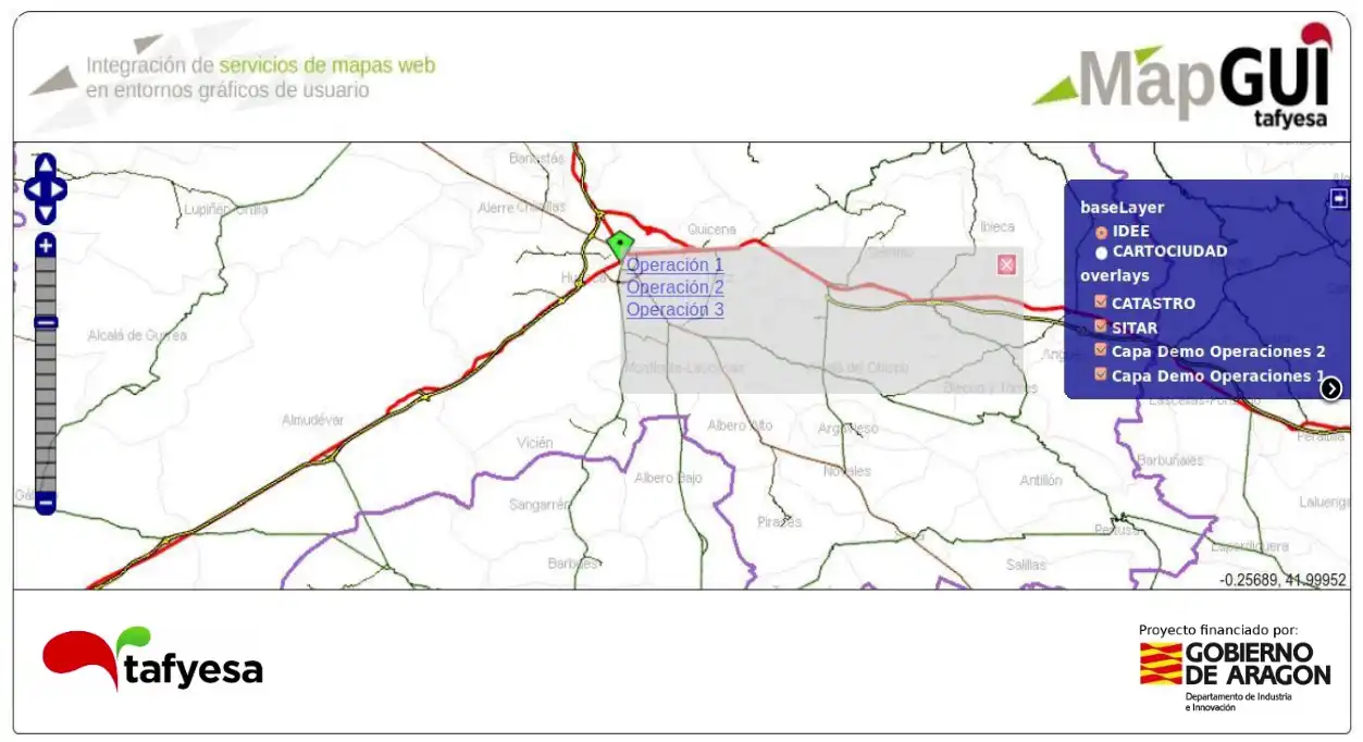 Téléchargez l'outil Web ou l'application Web MapGUI pour l'exécuter sous Windows en ligne sur Linux en ligne