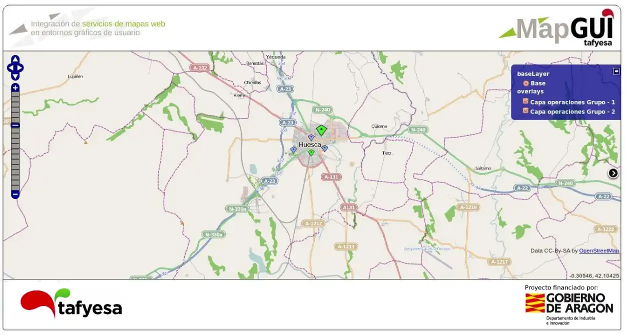 Téléchargez l'outil Web ou l'application Web MapGUI pour l'exécuter sous Windows en ligne sur Linux en ligne